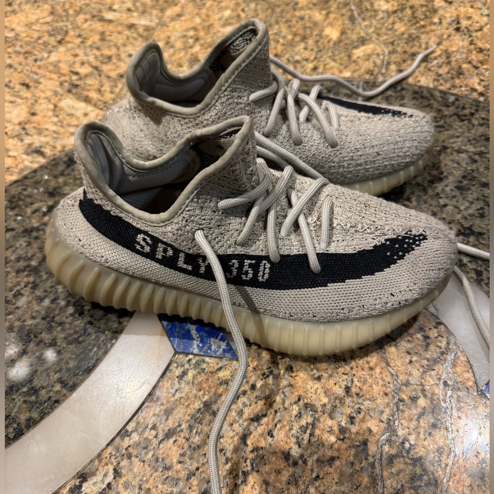 Gray Yeezy Boost 350 Sneakers
